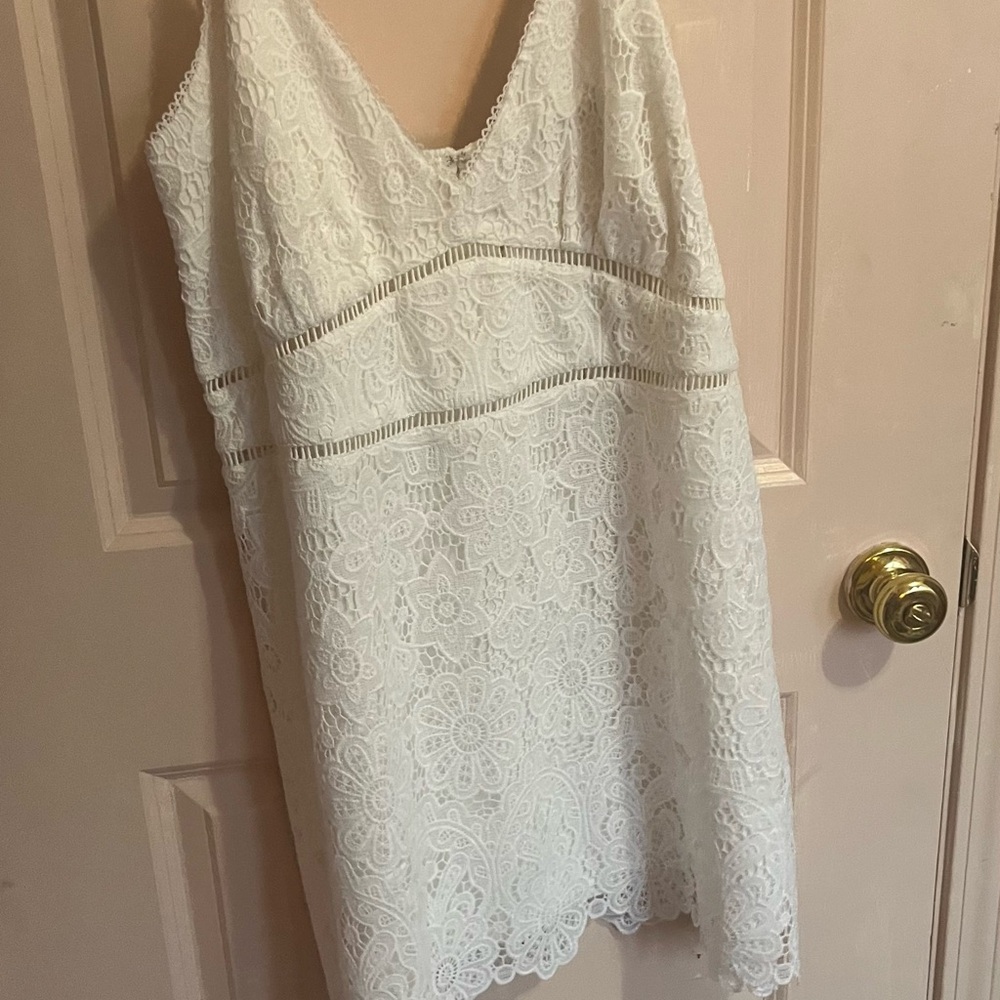 Abercrombie & Fitch Ivory Lace Dress